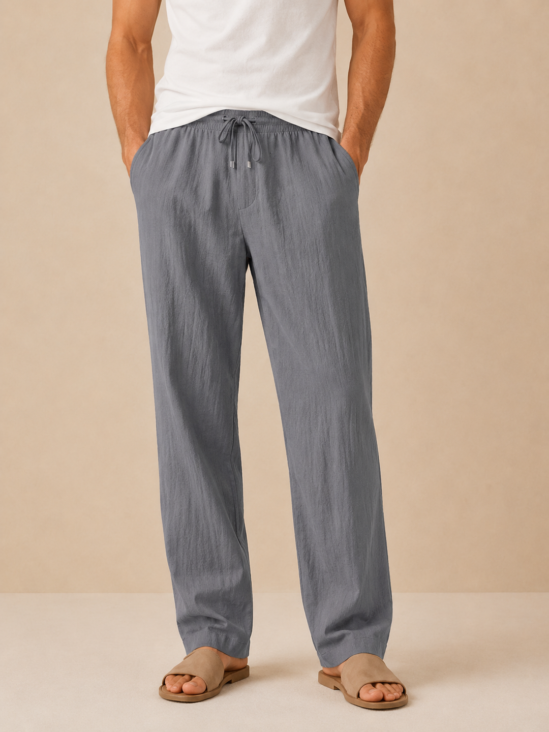 Relaxed Linen Pants