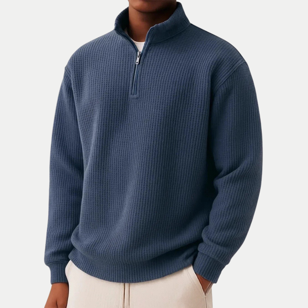 Jersey de Punto con Cremallera