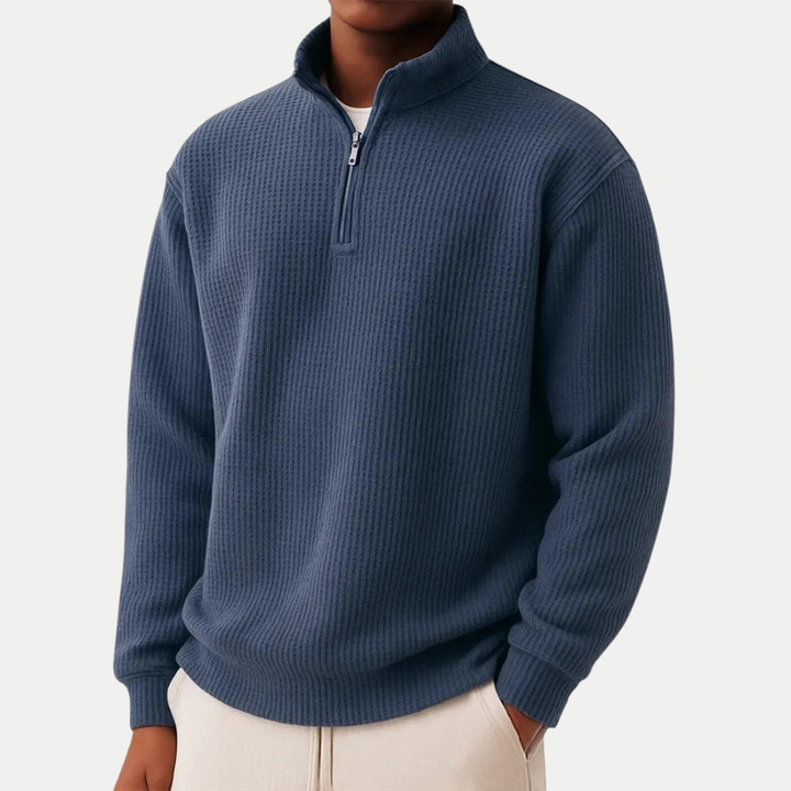 Jersey de Punto con Cremallera