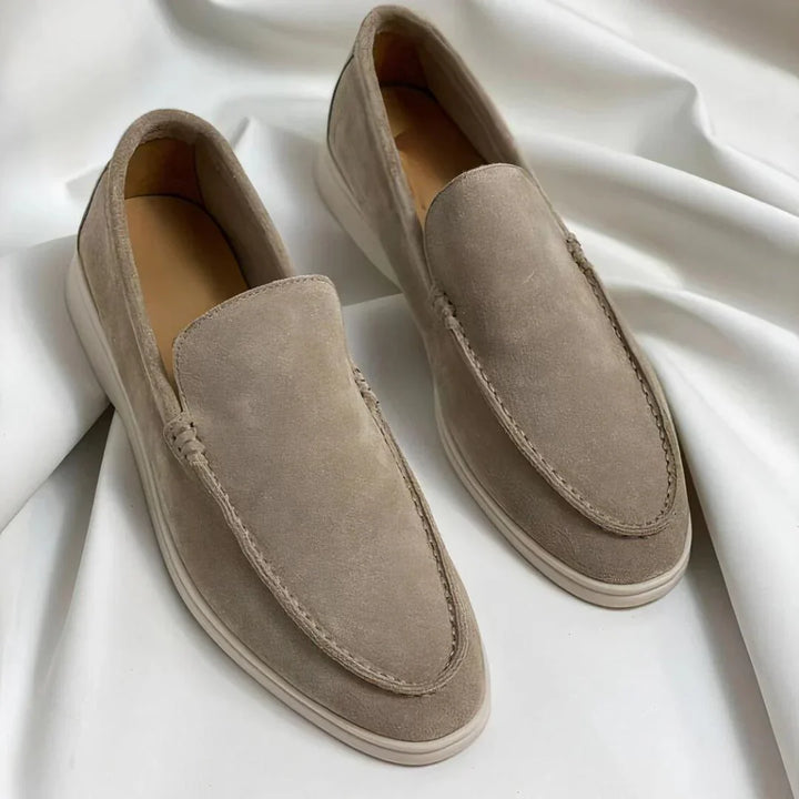 Loafers elegantes de gamuza