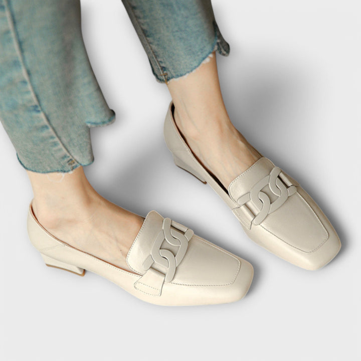Mónica | Zapatillas de Casa de Cuero