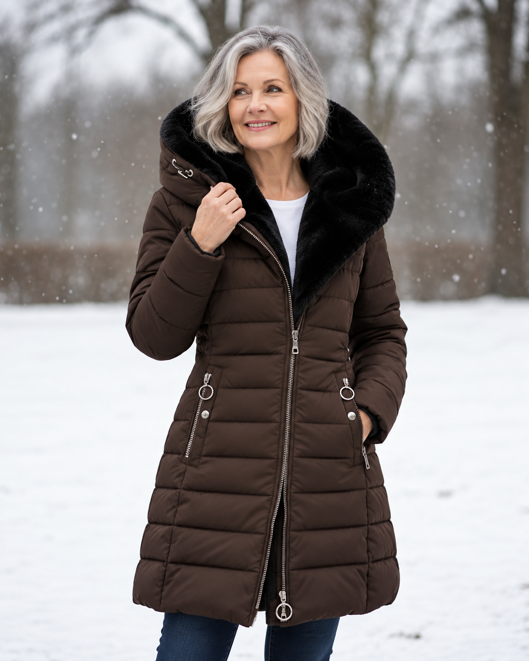 Marga | Chaqueta Acolchada con Capucha