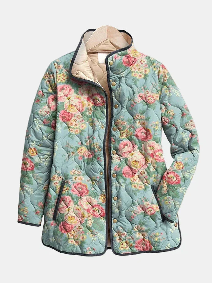 Mathilde | Chaqueta Acolchada de Rosas