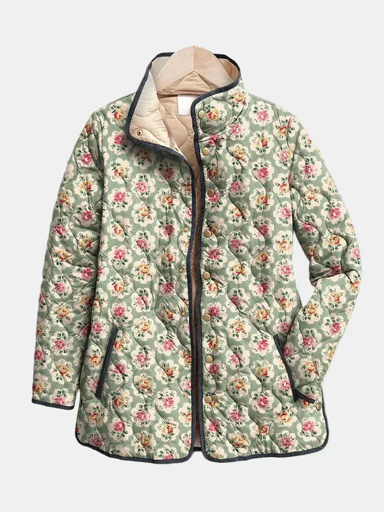 Amélie | Chaqueta Acolchada Floral