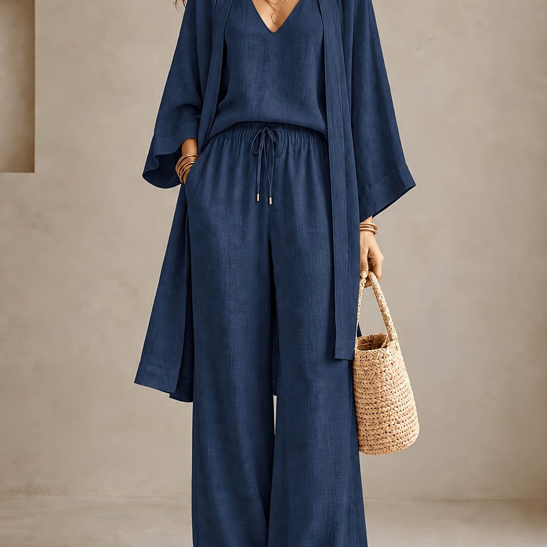Rosanne | Conjunto de Otoño de 3 Piezas