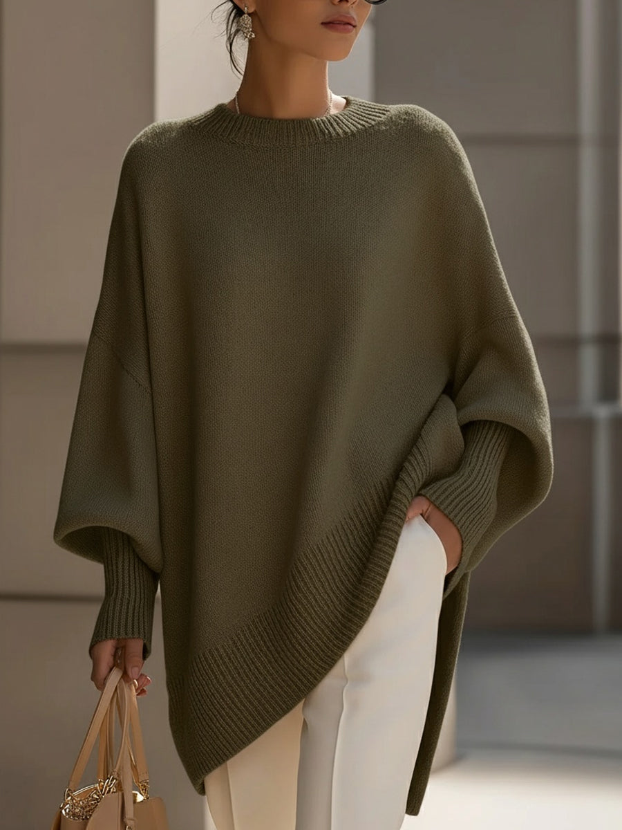 Jennifer | Jersey Oversize de Cuello Amplio