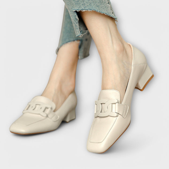 Mónica | Zapatillas de Casa de Cuero