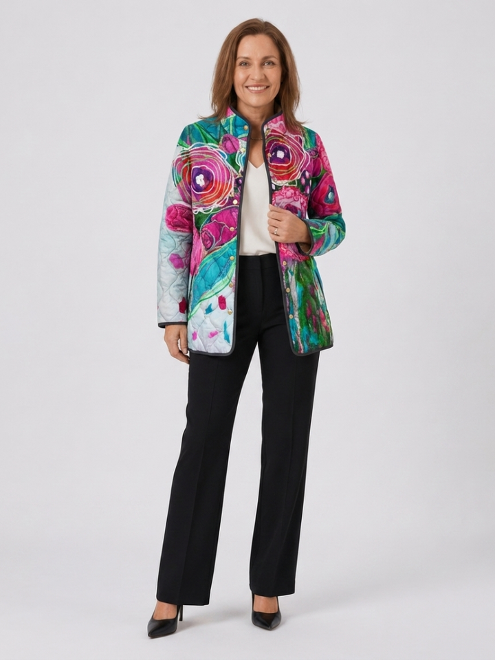 Lucie | Chaqueta Acolchada Acuarela