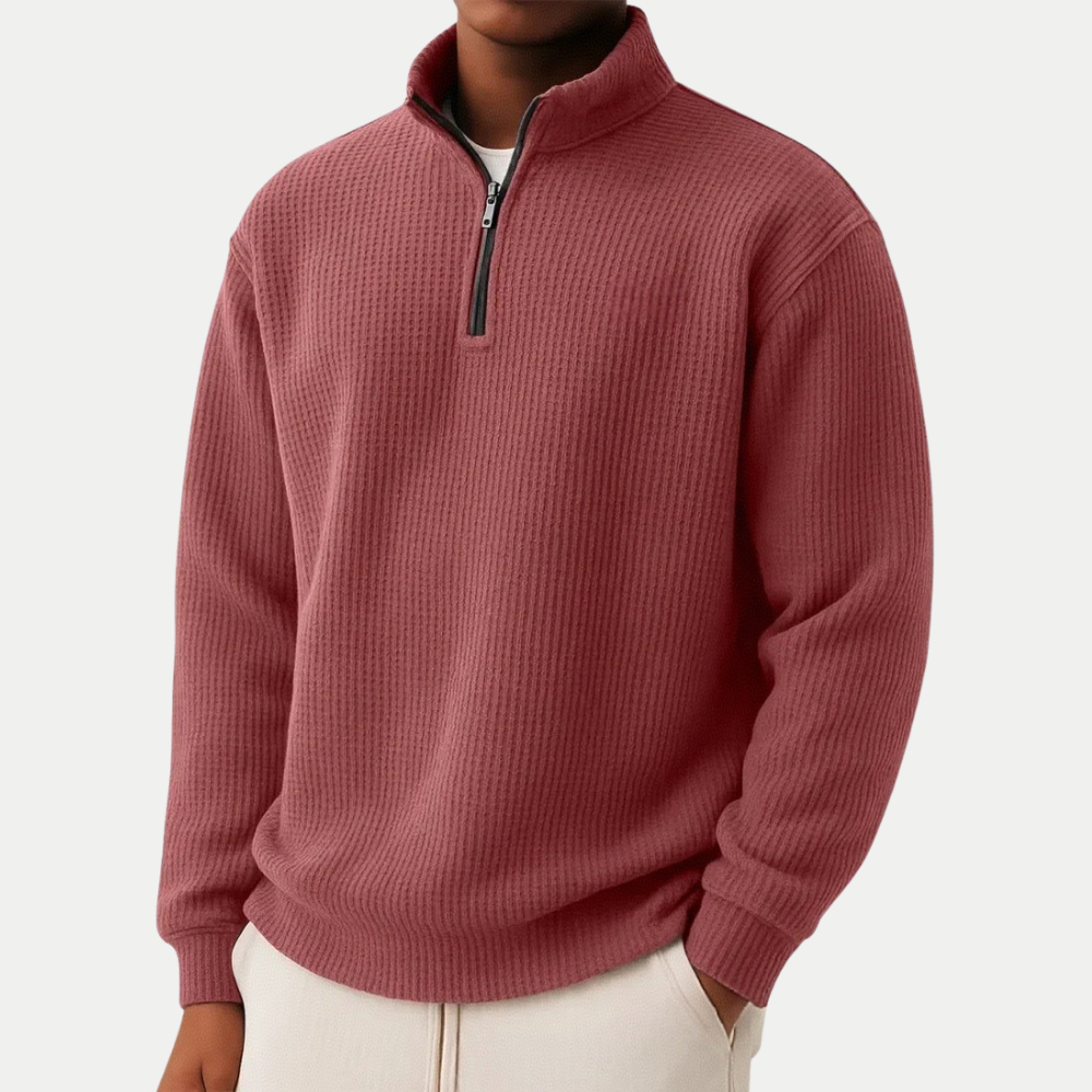 Jersey de Punto con Cremallera