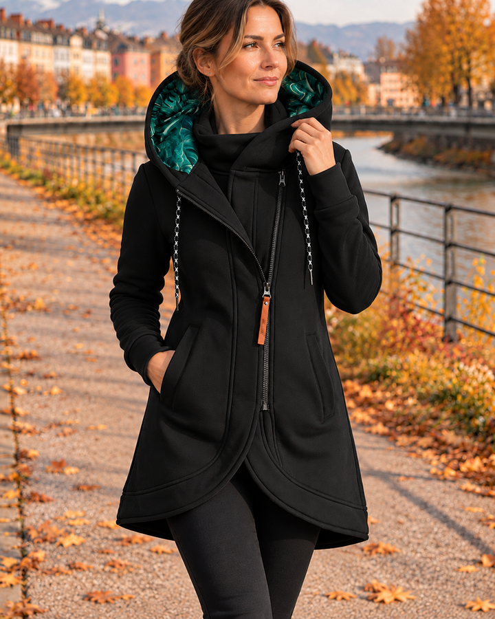 Aurélie | Chaqueta Cálida con Capucha