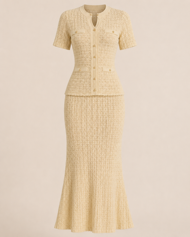 Amélie Knit Midi Dress