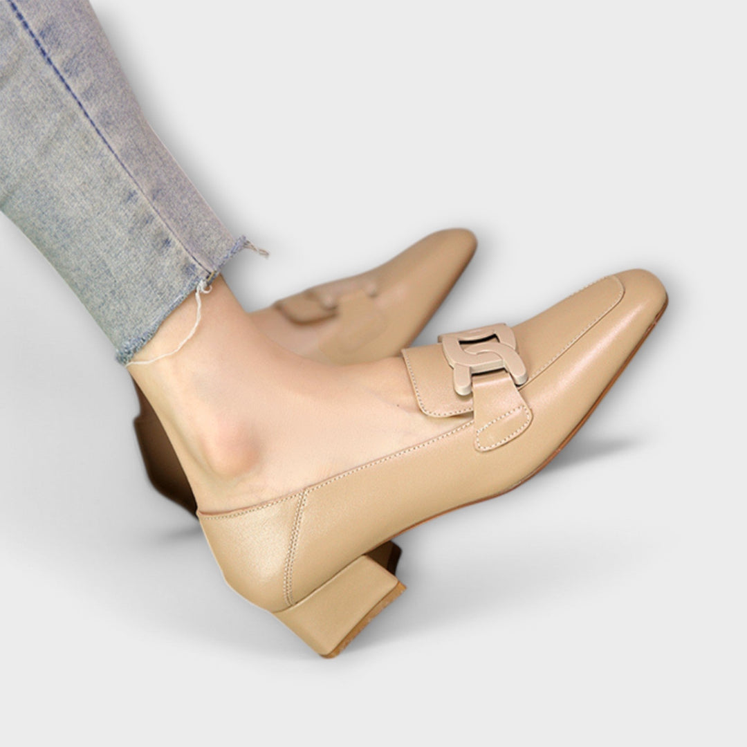Mónica | Zapatillas de Casa de Cuero