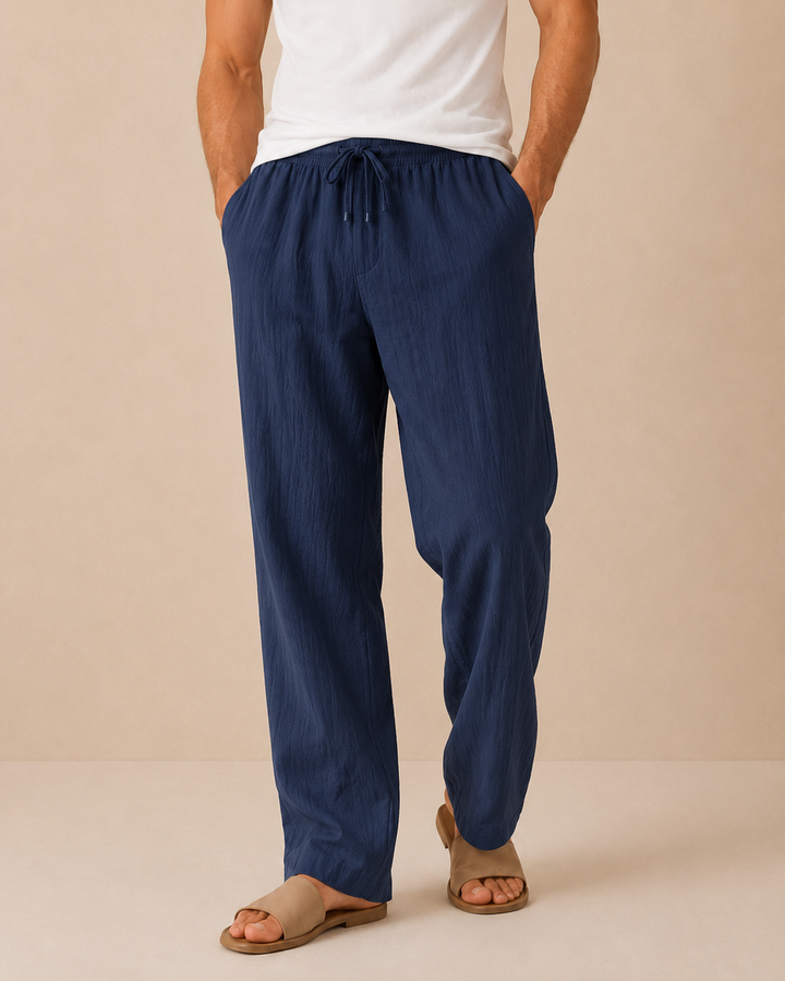 Relaxed Linen Pants