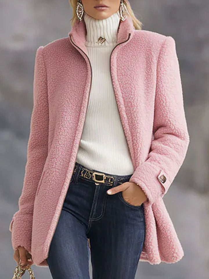 Rosalía | Chaqueta Polar Rosa