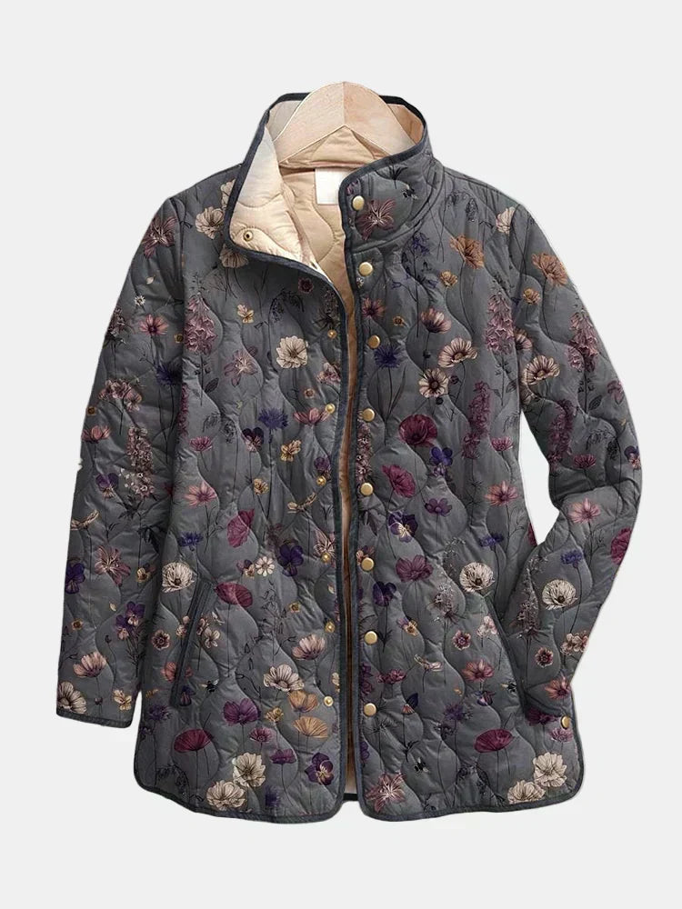Nathalie | Chaqueta de Flores Secas
