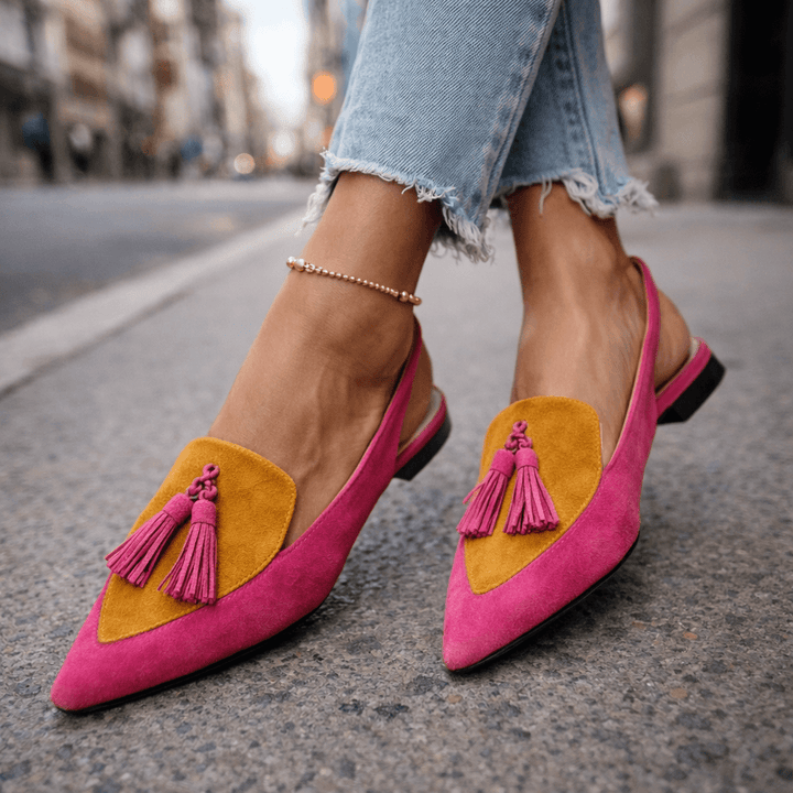 Savannah | Hand-Finished Tassel Strap Sandals