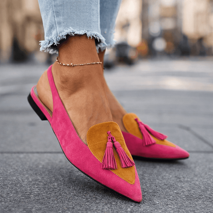 Savannah | Hand-Finished Tassel Strap Sandals
