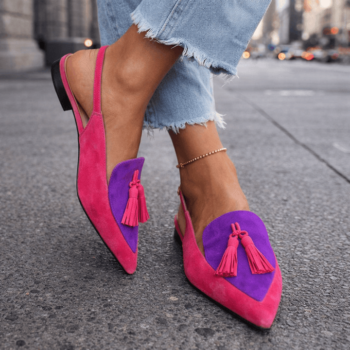 Savannah | Hand-Finished Tassel Strap Sandals