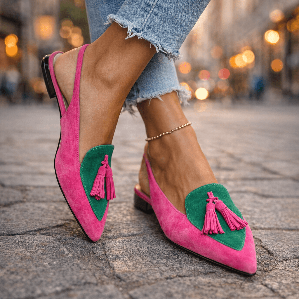 Savannah | Hand-Finished Tassel Strap Sandals