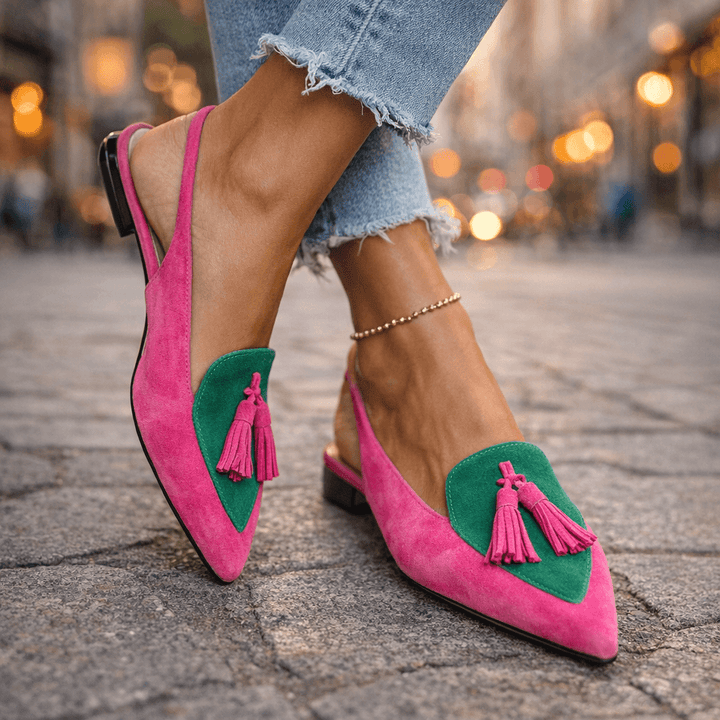 Savannah | Hand-Finished Tassel Strap Sandals