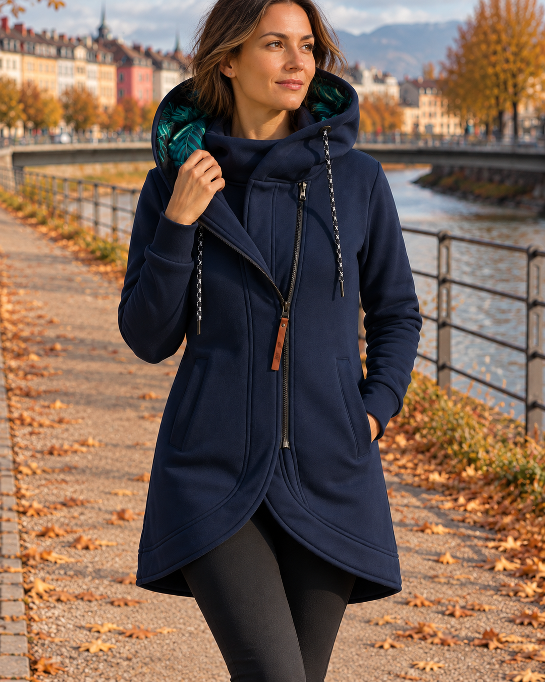 Aurélie | Chaqueta Cálida con Capucha