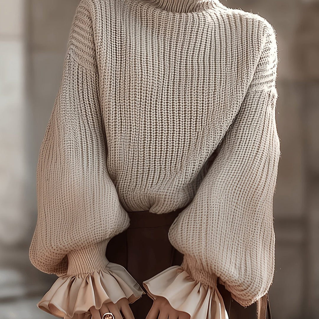Rosa | Jersey de Cuello Alto