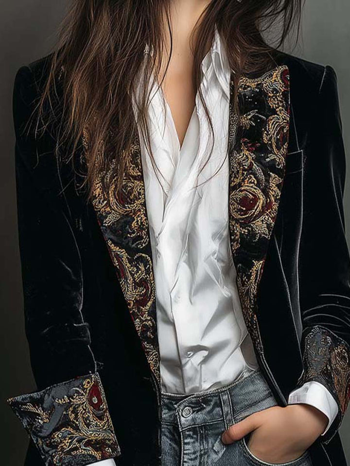 Léontine | Blazer Barroco Negro