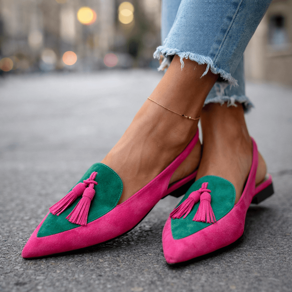 Savannah | Hand-Finished Tassel Strap Sandals