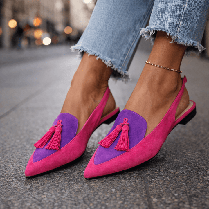 Savannah | Hand-Finished Tassel Strap Sandals