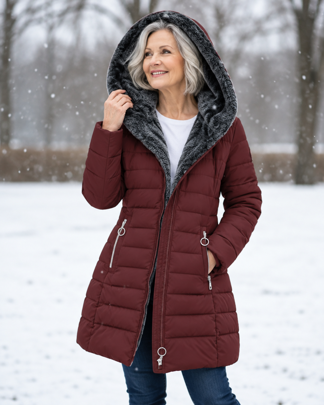 Marga | Chaqueta Acolchada con Capucha