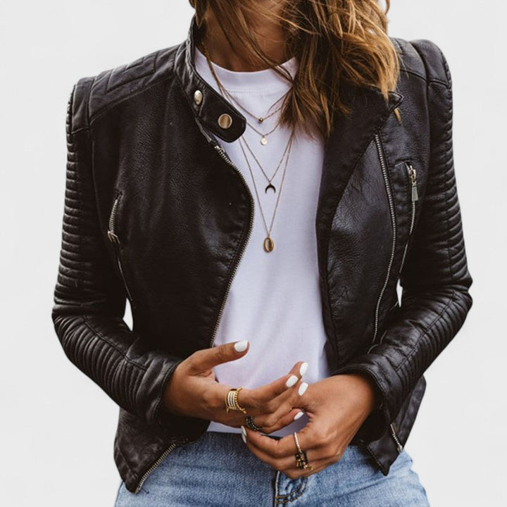 Chaqueta de Cuero Abril