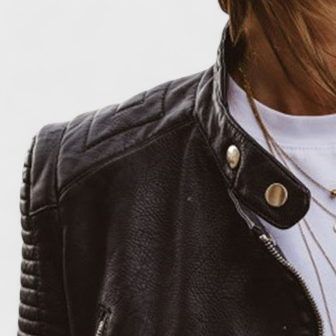 Chaqueta de Cuero Abril
