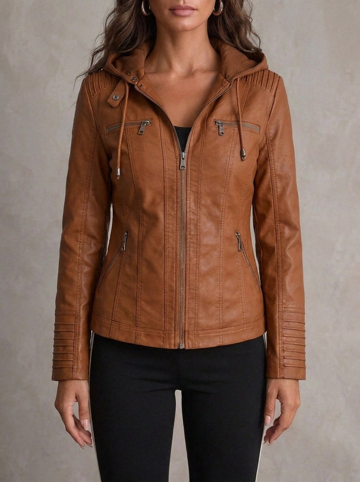 Asunción | Chaqueta Elegante de Cuero