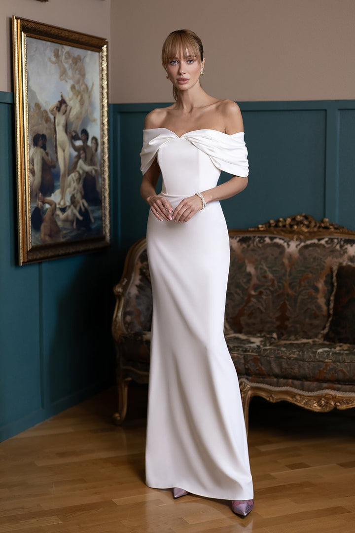 Amelisse Ivory Maxi Dress
