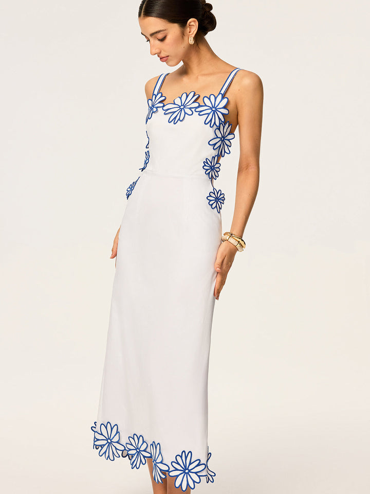 Vestido Maxi Floral con Moño