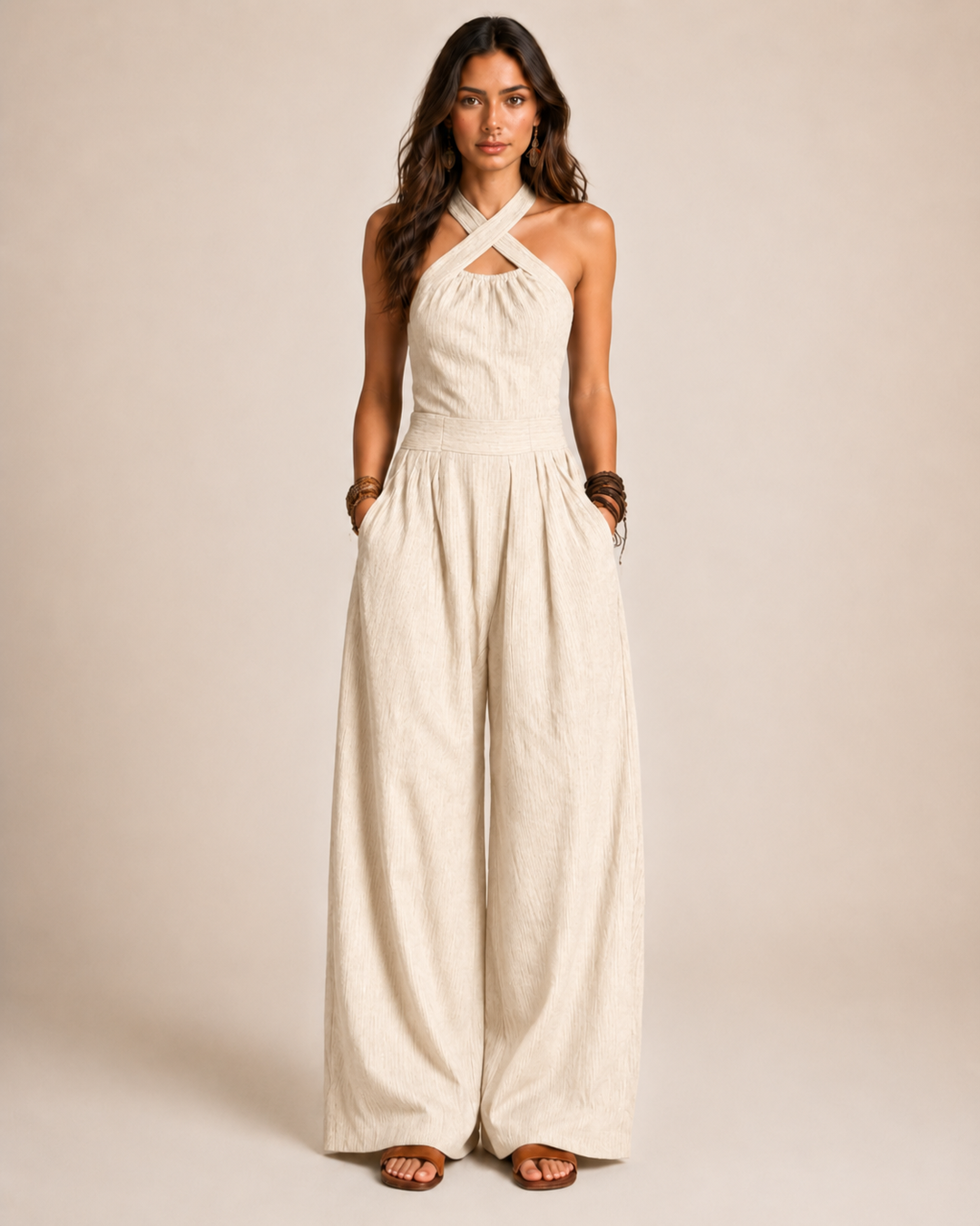 Isabella Halter Jumpsuit
