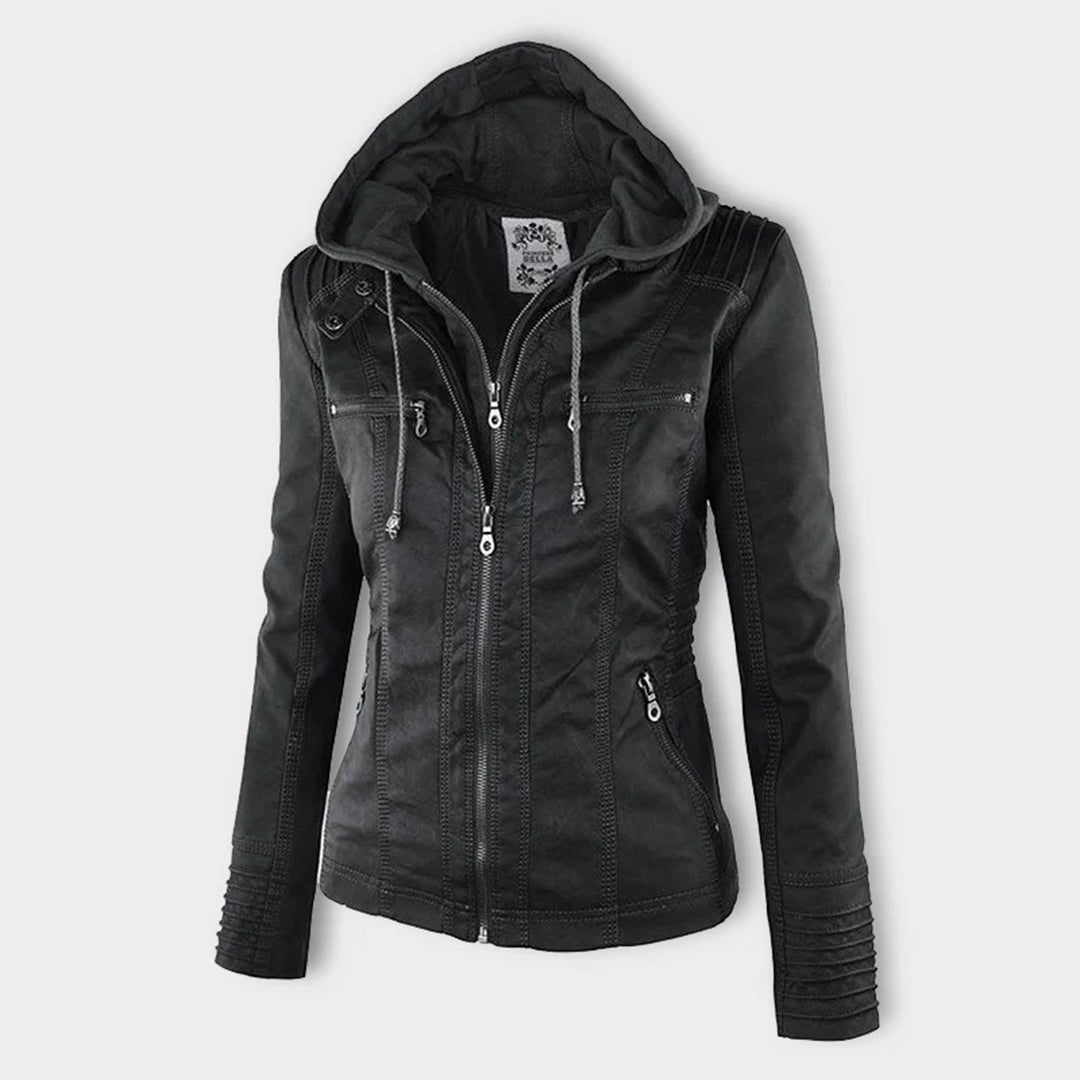 Chaqueta de Cuero Renata