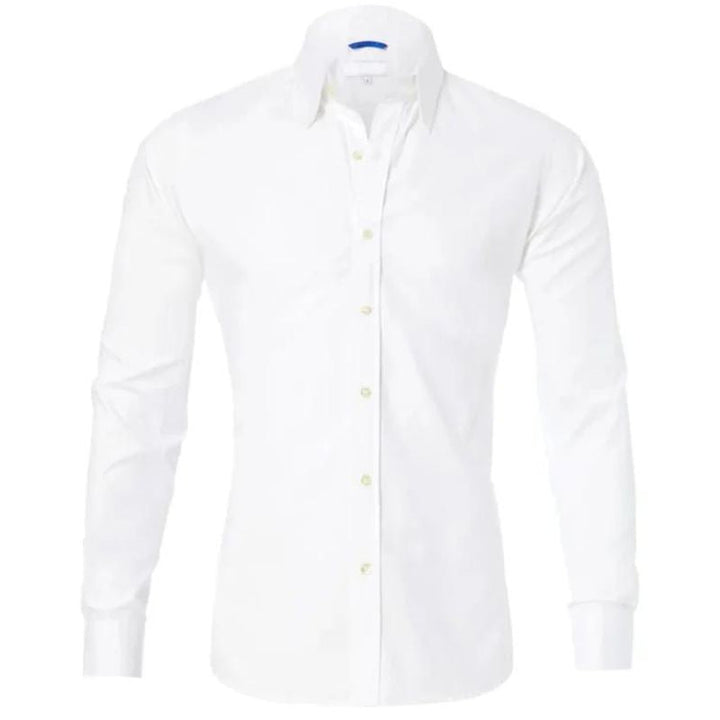 Blouse - Polyester Blend Hidden Zip And Wrinkle Control