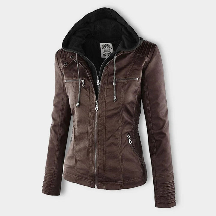 Chaqueta de Cuero Renata