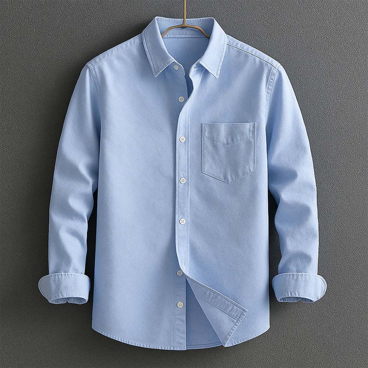 Button-Down Shirt - Reinforced Seams & Structured Shape