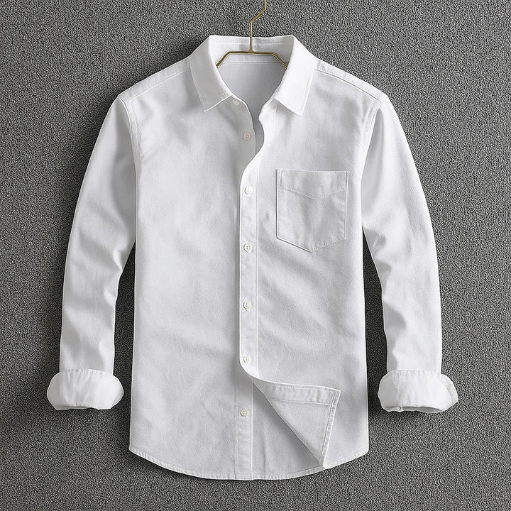 Button-Down Shirt - Reinforced Seams & Structured Shape