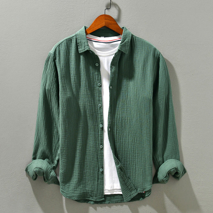 Casual Shirt - Relaxed Fit & Breathable Lightweight Blend