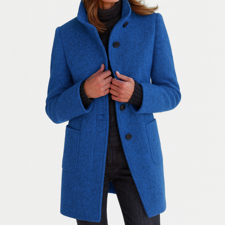 Chaqueta de Mujer de Cuello Alto