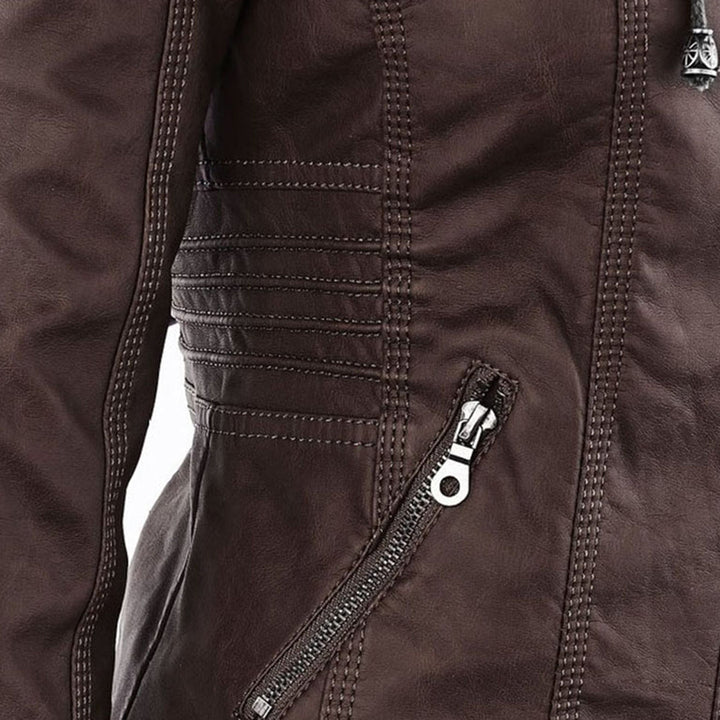 Chaqueta de Cuero Renata