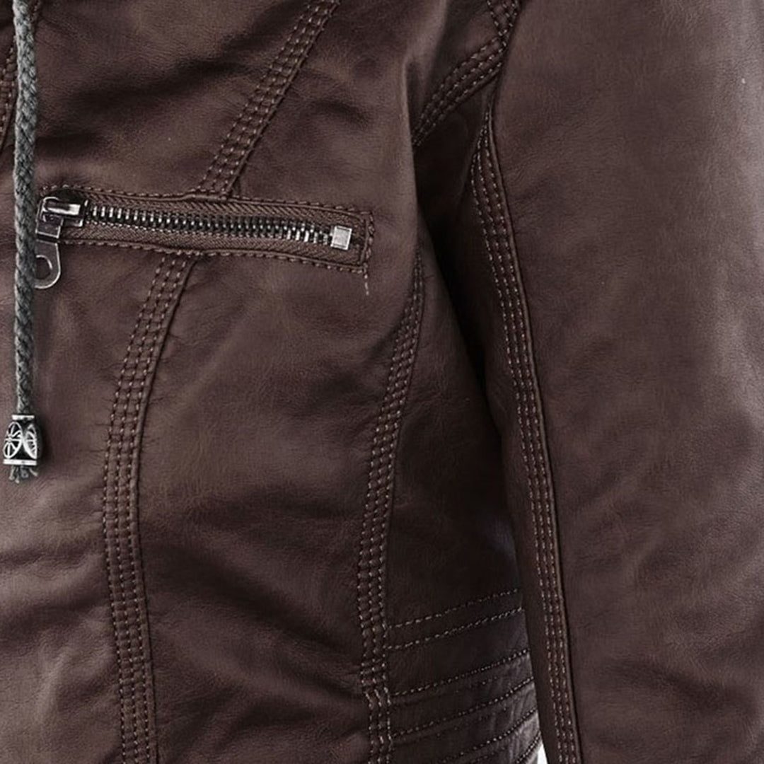 Chaqueta de Cuero Renata