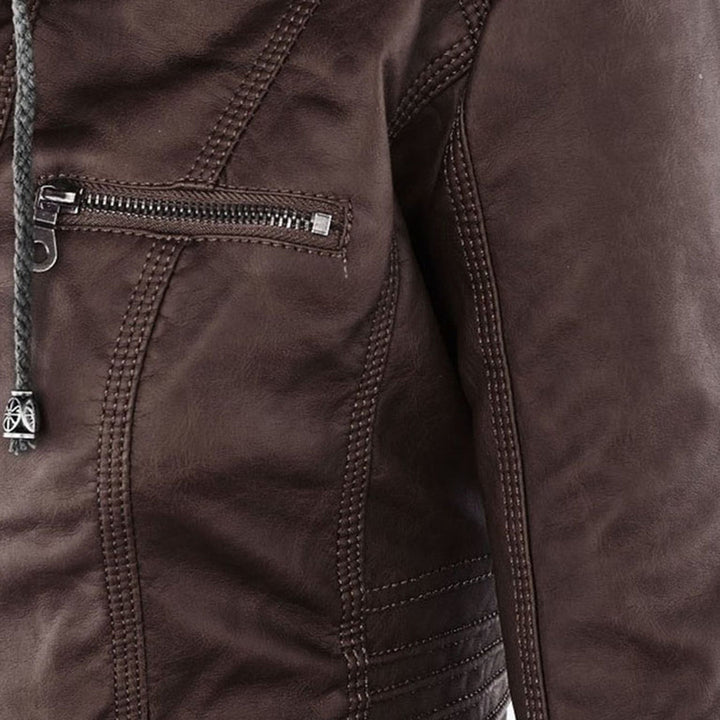 Chaqueta de Cuero Renata
