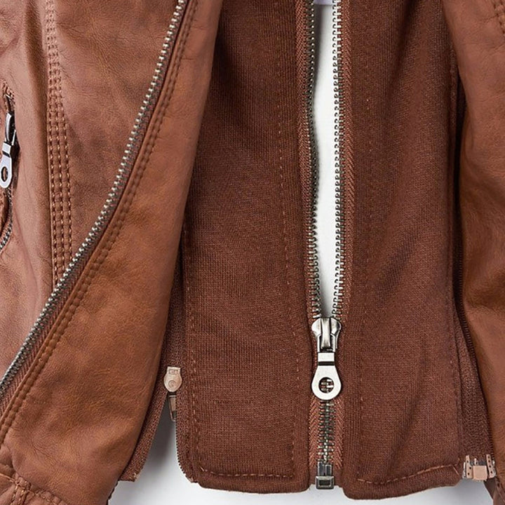 Chaqueta de Cuero Renata