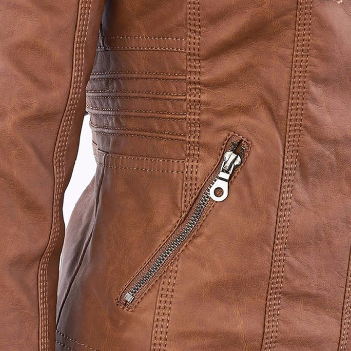 Chaqueta de Cuero Renata