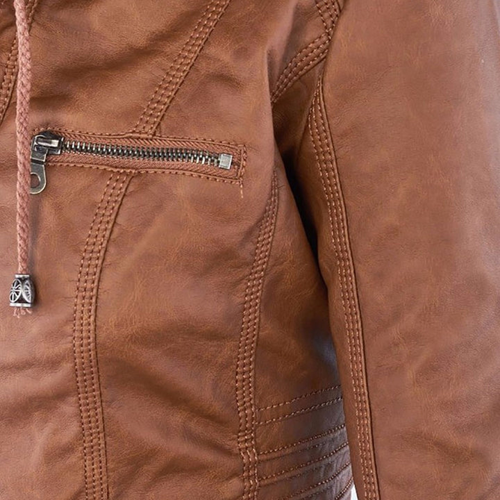 Chaqueta de Cuero Renata