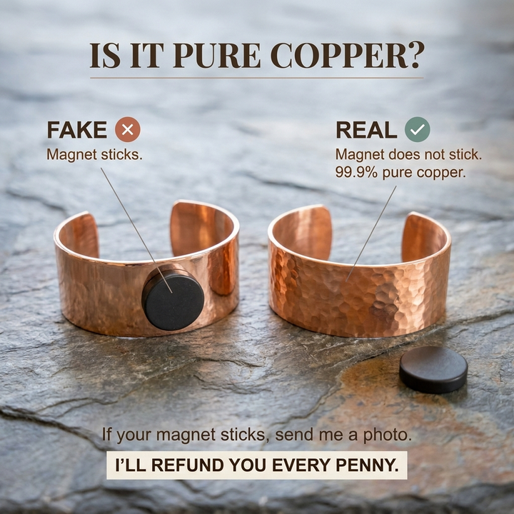 Pulsera Multitono de Cobre